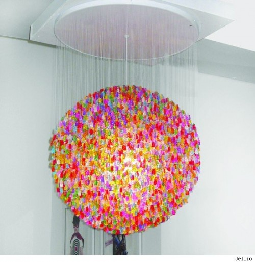 colorful chandelier