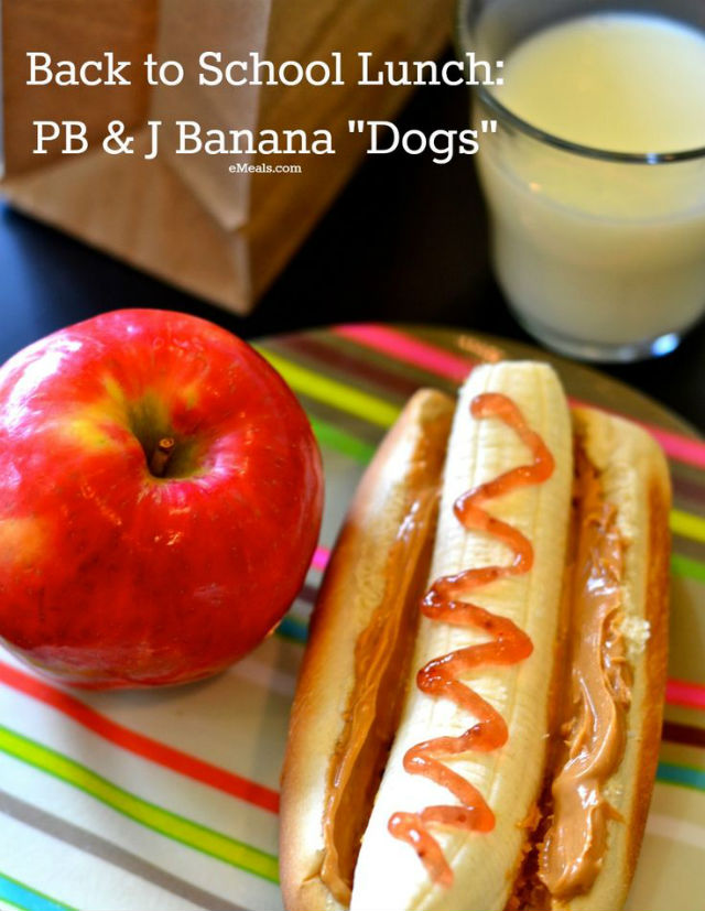 banana pbj dogs