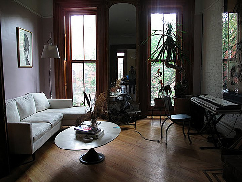 Brownstone apartments NYC: Parlor Floor