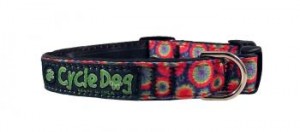 SkinnyWidth Collar Plastic-Tie Dye