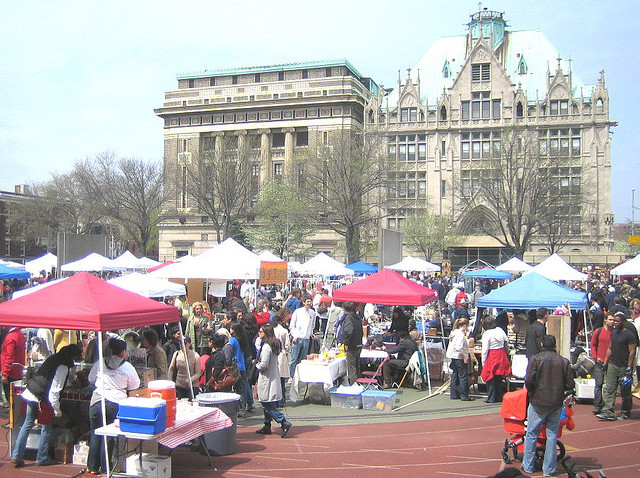 view of Brooklyn Flea