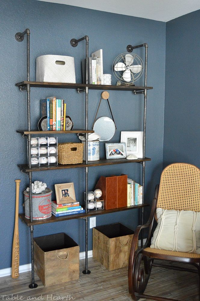 pipe shelving