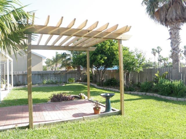 how to build a pergola