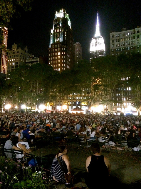 bryant park film festival