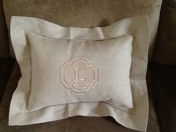 Monogram Pillow Sham