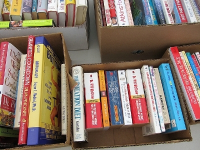 Organizing a Small Closet: Books