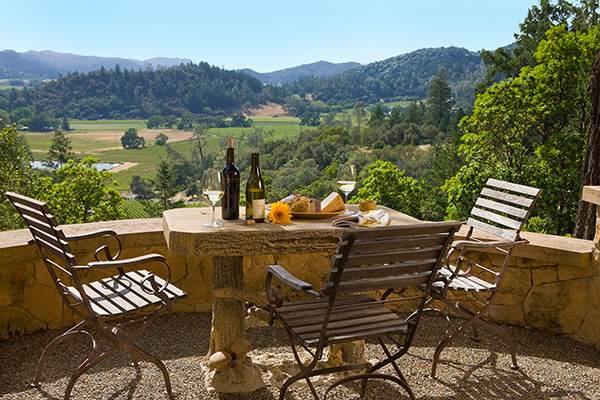 wine with a view