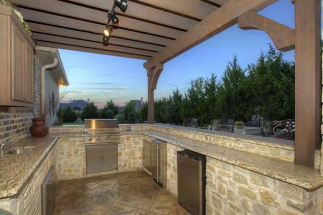 DFW Outdoor Kitchen in Heath, Texas. 