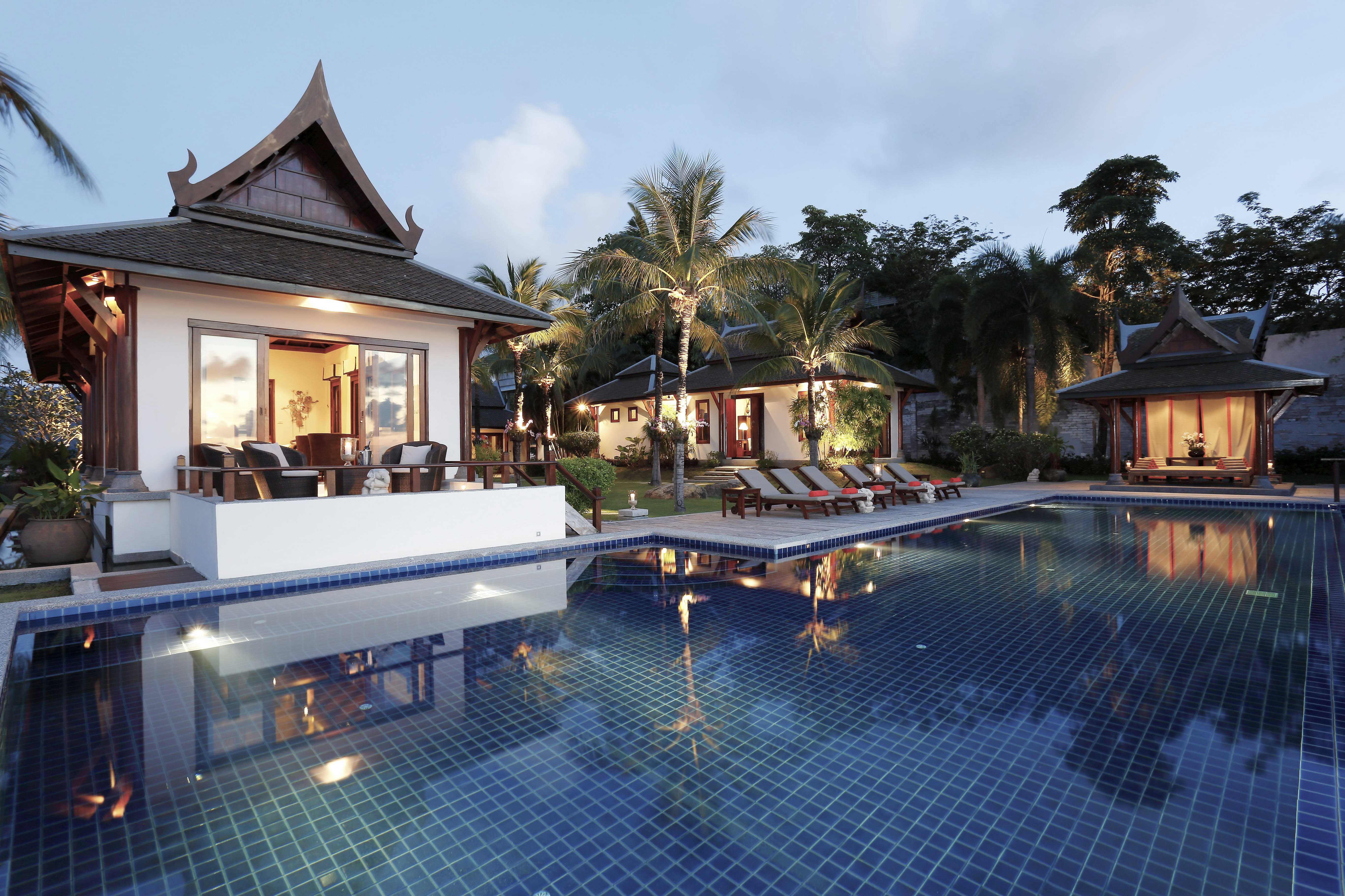 The stunning infinity pool of Phuket's Oceanfront Villa