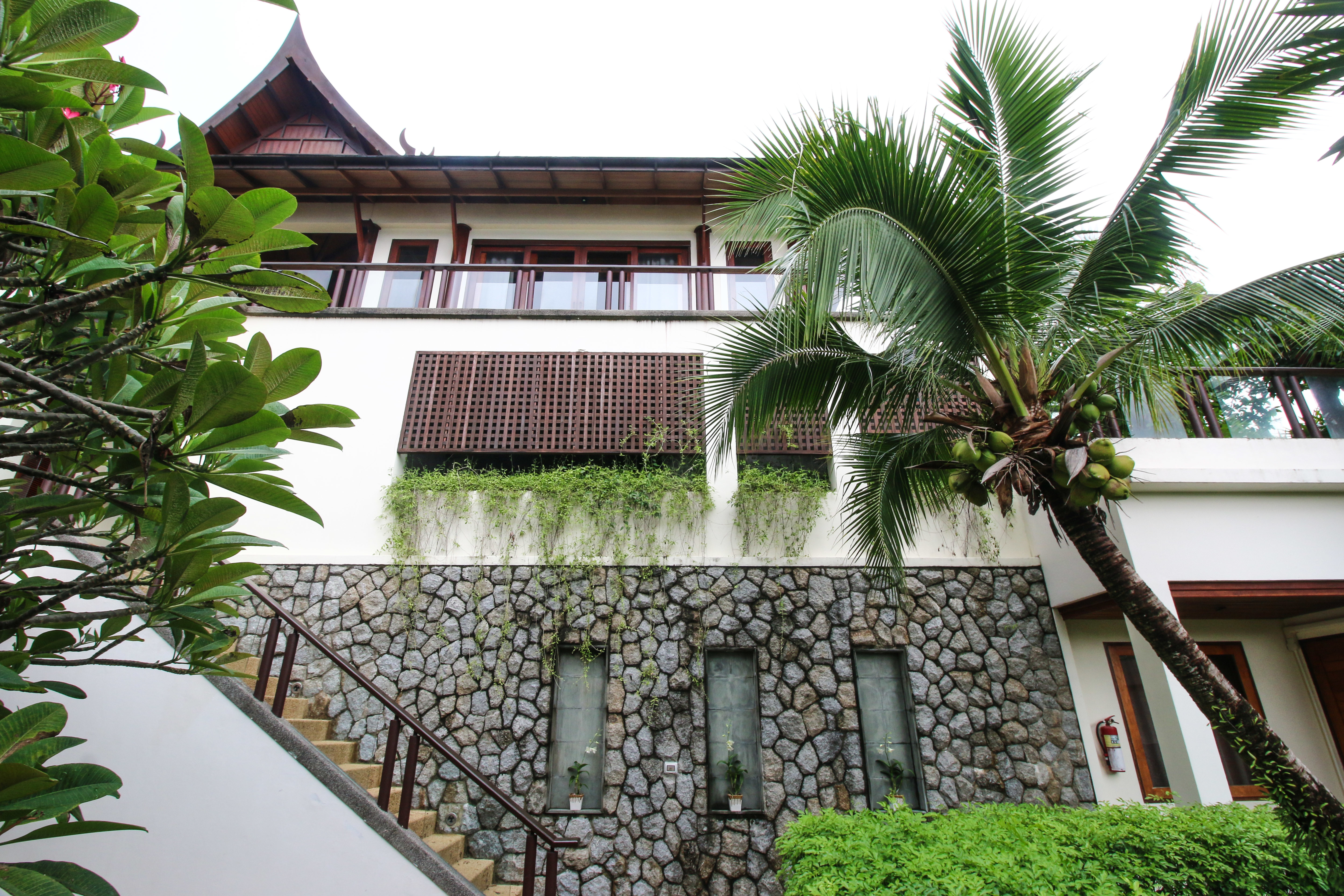 Phuket villa entrance