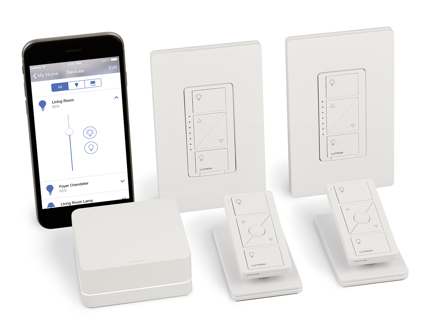 Lutron Smart Lighting Dimmer Kit - In-Wall