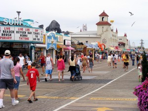 Boardwalk at Ocean City, NJ